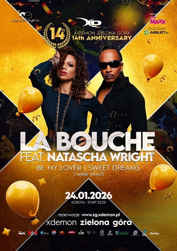 Bilety 14th Anniversary Of X-Demon Zielona Góra | 2nd day | LA BOUCHE