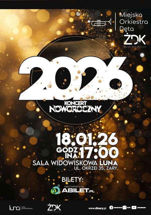 Bilety Koncert Noworoczny Miejskiej Orkiestry Dętej Żarskiego Domu Kultury