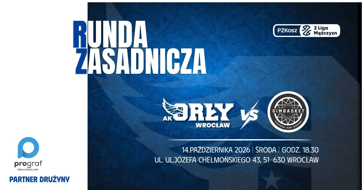 AK Orły Wrocław vs Röben Gimbasket Wrocław